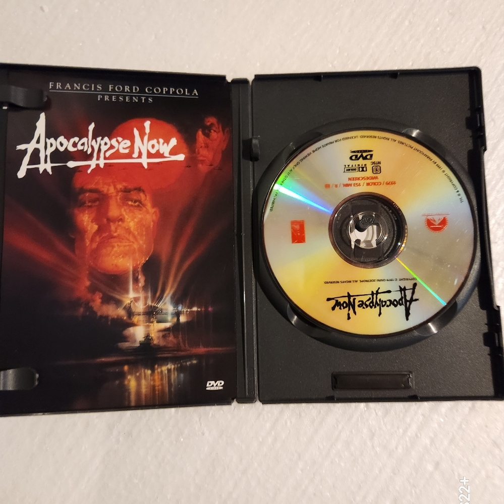 1 DVD apocalypse now..VG condition